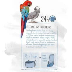 White Mill PURE Parrot Food, 4.4-lb Bag -Sunny Decor Shop 292525 PT5. AC SS1800 V1620687495