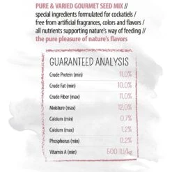 White Mill PURE Cockatiel Food, 4.4-lb Bag -Sunny Decor Shop 292527 PT2. AC SS1800 V1620691652