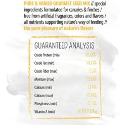 White Mill PURE Canary & Finch Food, 1.6-lb Bag -Sunny Decor Shop 292531 PT2. AC SS1800 V1620687765