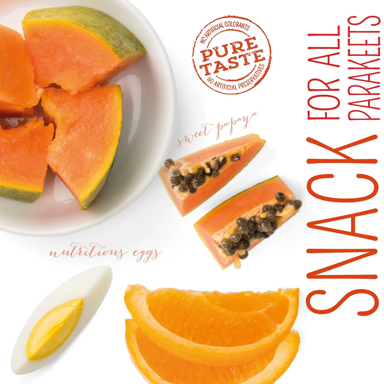 White Mill PURE Papaya & Orange Bird Treat Stick, 2.1-oz Box 8 White Mill PURE Papaya & Orange Bird Treat Stick, 2.1-oz Box - Image 6