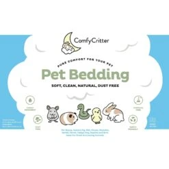ComfyCritter Small Animal Bedding, 41.9-L -Sunny Decor Shop 299219 PT8. AC SS1800 V1622236677