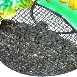 Exhart Metal Mesh Basket Hummingbird Bird Feeder -Sunny Decor Shop 300116 PT3. AC SS1800 V1635477130