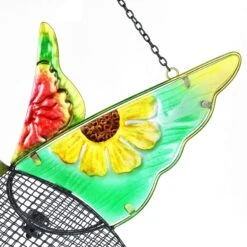 Exhart Metal Mesh Basket Hummingbird Bird Feeder -Sunny Decor Shop 300116 PT4. AC SS1800 V1635449193