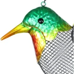 Exhart Metal Mesh Basket Hummingbird Bird Feeder -Sunny Decor Shop 300116 PT5. AC SS1800 V1635474761