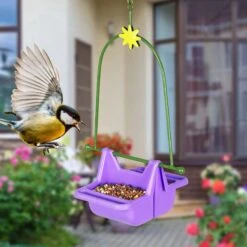 Exhart 2-Piece Hanging Basket Bird Feeder -Sunny Decor Shop 300124 PT1. AC SS1800 V1694547212