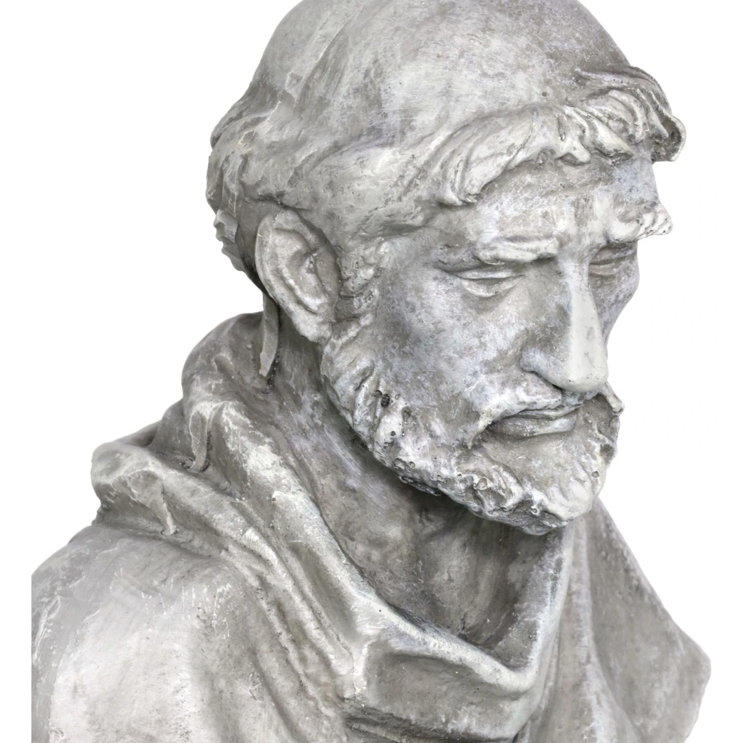 Exhart Saint Francis Garden Statue Bird Feeder 8 Exhart Saint Francis Garden Statue Bird Feeder - Image 6