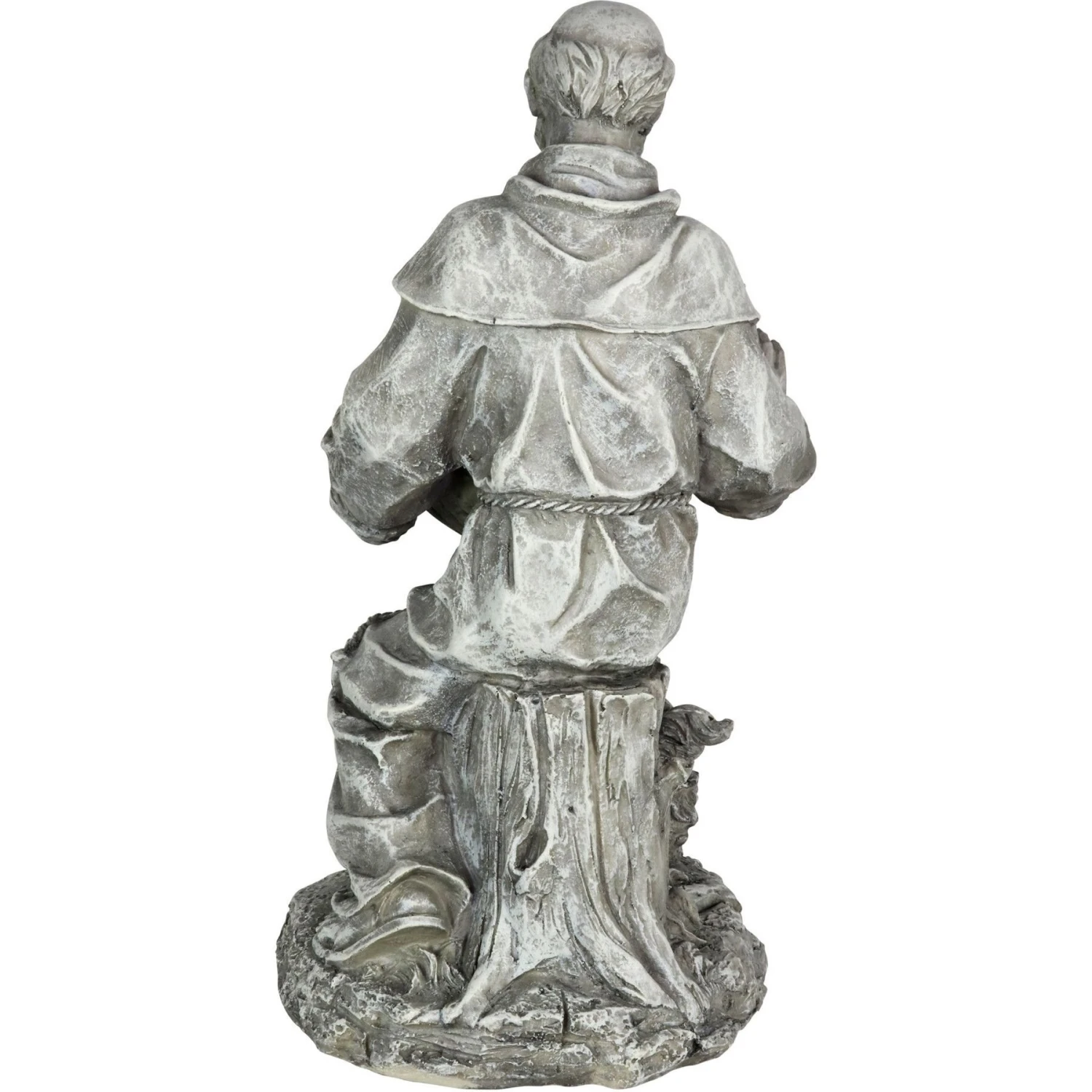 Exhart Saint Francis Garden Statue Bird Feeder 10 Exhart Saint Francis Garden Statue Bird Feeder - Image 8