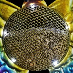 Exhart Solar Hanging Metal Mesh Butterfly Bird Feeder -Sunny Decor Shop 300139 PT4. AC SS1800 V1628911272