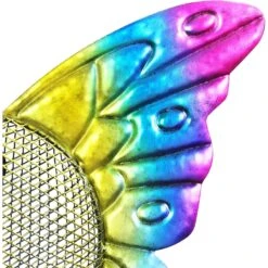 Exhart Solar Hanging Metal Mesh Butterfly Bird Feeder -Sunny Decor Shop 300139 PT5. AC SS1800 V1628907991