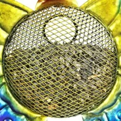 Exhart Solar Hanging Metal Mesh Butterfly Bird Feeder -Sunny Decor Shop 300139 PT6. AC SS1800 V1628905932