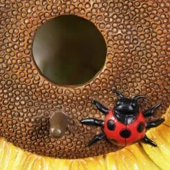 Exhart Sunflower Hanging Bird House -Sunny Decor Shop 300167 PT4. AC SS1800 V1635477700