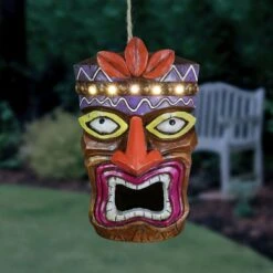 Exhart Solar Tiki Bird House -Sunny Decor Shop 300169 PT1. AC SS1800 V1666297339