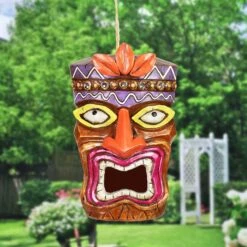 Exhart Solar Tiki Bird House -Sunny Decor Shop 300169 PT2. AC SS1800 V1666299642
