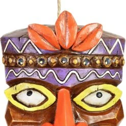 Exhart Solar Tiki Bird House -Sunny Decor Shop 300169 PT5. AC SS1800 V1666298425