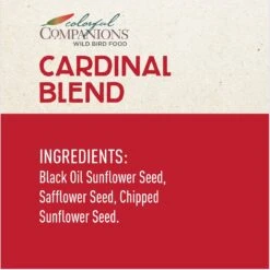Colorful Companions Cardinal Blend Premium Wild Bird Food, 20-lb Bag -Sunny Decor Shop 301579 PT3. AC SS1800 V1629493907