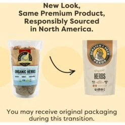 Scratch And Peck Feeds Naturally Free Organic 17% Protein Grower Chicken & Duck Feed & Scratch And Peck Feeds Cluckin' Good Organic Herbs Chicken Supplement, 10-oz Bag -Sunny Decor Shop 302108 PT3. AC SS1800 V1682017986