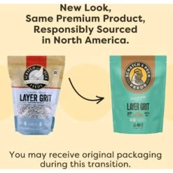 Scratch And Peck Feeds Naturally Free Organic Layer 16% Chicken & Duck Feed & Scratch And Peck Feeds Cluckin' Good Layer Grit Chicken Supplement, 7-lb Bag -Sunny Decor Shop 302110 PT3. AC SS1800 V1681155971