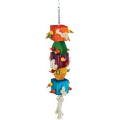 Caitec Featherland Paradise Loaded Dice Bird Toy