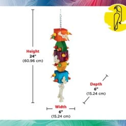 Caitec Featherland Paradise Loaded Dice Bird Toy -Sunny Decor Shop 311538 PT2. AC SS1800 V1669660916