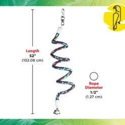 Caitec Featherland Paradise Cotton Bungie Bird Toy -Sunny Decor Shop 311542 PT2. AC SS1800 V1669661400