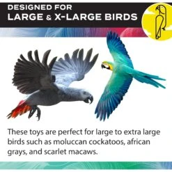 Caitec Featherland Paradise Cotton Pyramid Swing Bird Toy -Sunny Decor Shop 311546 PT3. AC SS1800 V1668531755