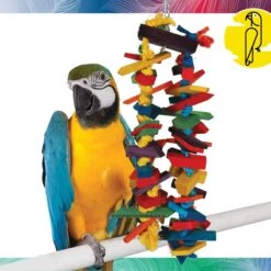 Caitec Featherland Paradise Tinker Round Bird Toy 12 Caitec Featherland Paradise Tinker Round Bird Toy -Sunny Decor Shop 311564 PT1. AC SS1800 V1668729297