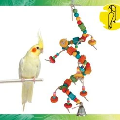 Caitec Featherland Paradise Active Curl Bird Toy -Sunny Decor Shop 311571 PT1. AC SS1800 V1668729315
