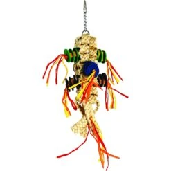 Caitec Featherland Paradise Frond Lanyard Bird Toy
