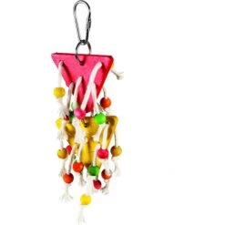 Caitec Featherland Paradise Double Beaded Triangle Bird Toy