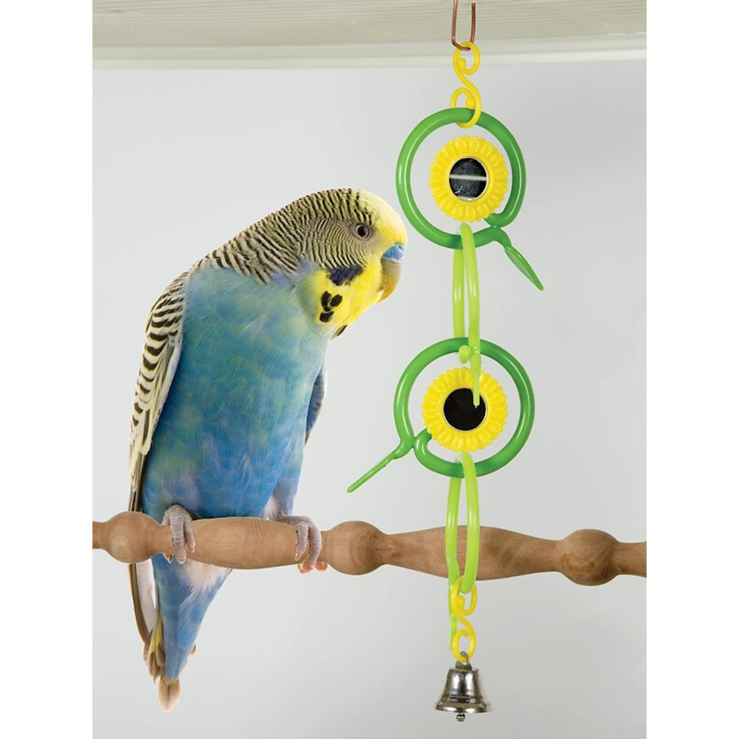 Caitec Featherland Paradise Rings & Mirrors Bird Toy 3 Caitec Featherland Paradise Rings & Mirrors Bird Toy