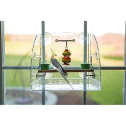 Caitec Featherland Paradise Bird Window Play Center Bird Toy