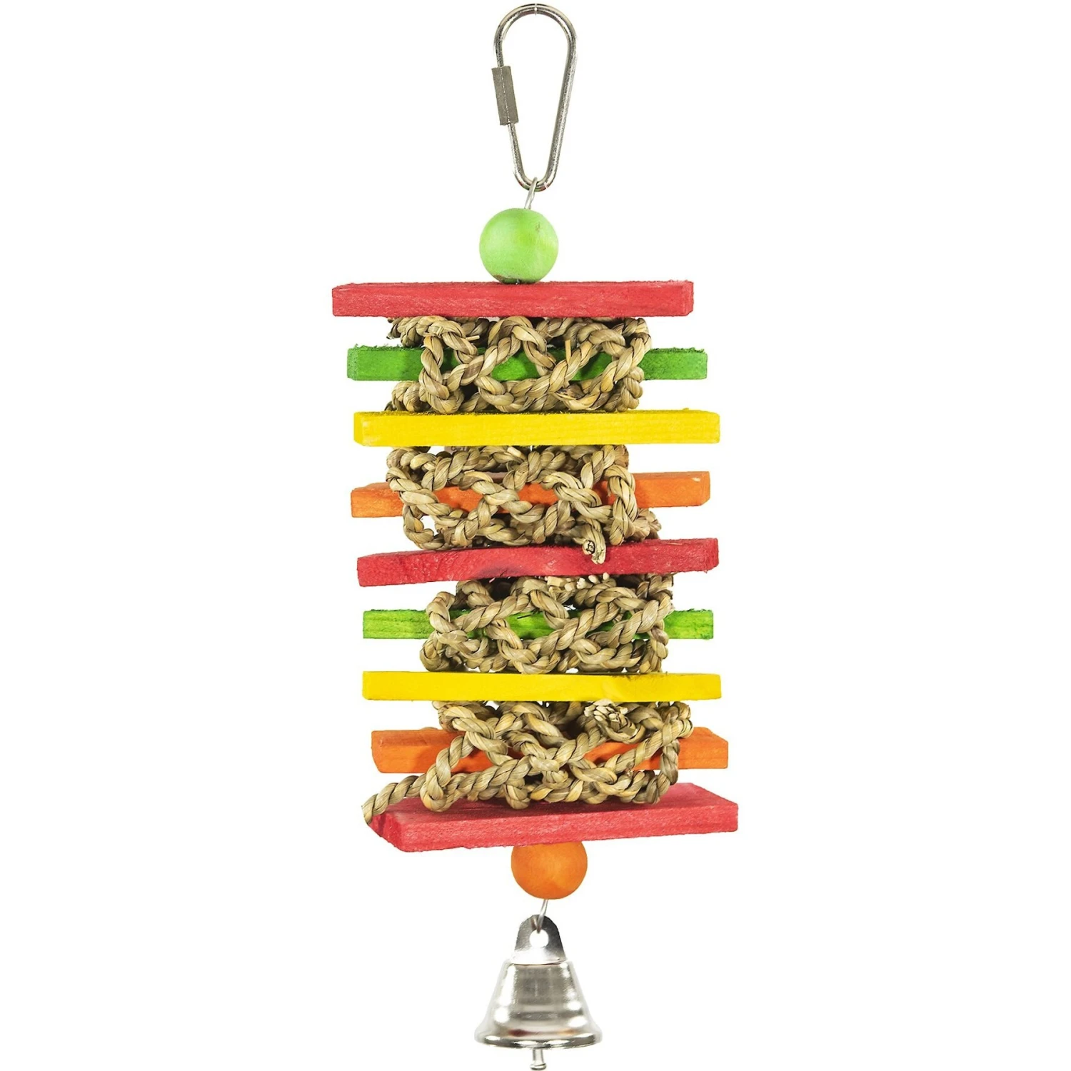 Caitec Featherland Paradise Grass Woven Slats Bird Toy 3 Caitec Featherland Paradise Grass Woven Slats Bird Toy