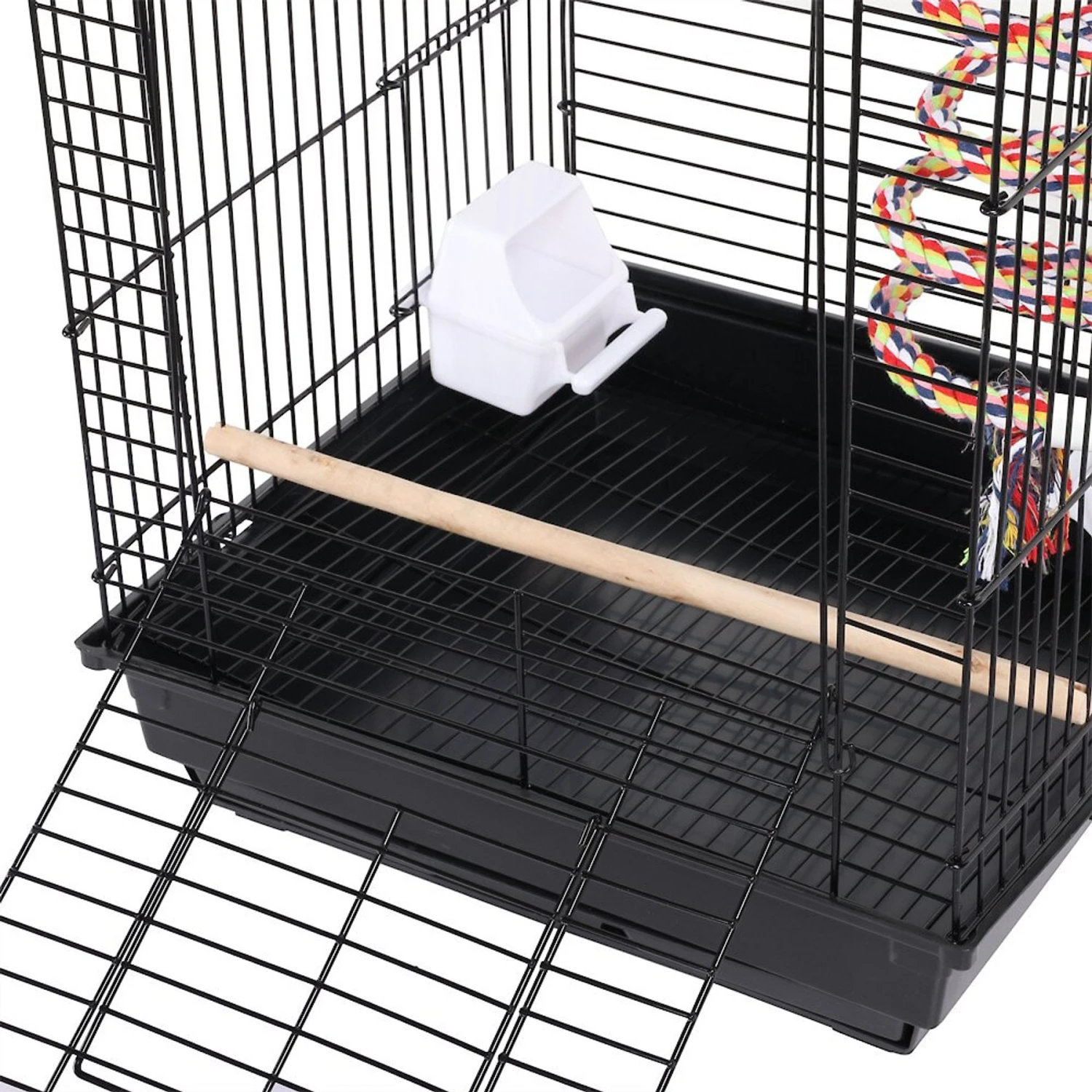 Yaheetech Open Play Top Bird Cage 9 Yaheetech Open Play Top Bird Cage - Image 7