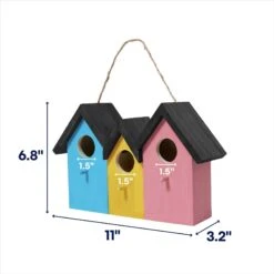 Frisco Multi Wild Bird House -Sunny Decor Shop 331441 PT1. AC SS1800 V1684760319