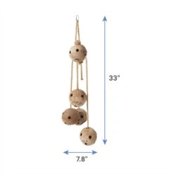 Frisco Holey-Moley Coconut Foraging Bird Toy -Sunny Decor Shop 331757 PT1. AC SS1800 V1660744588