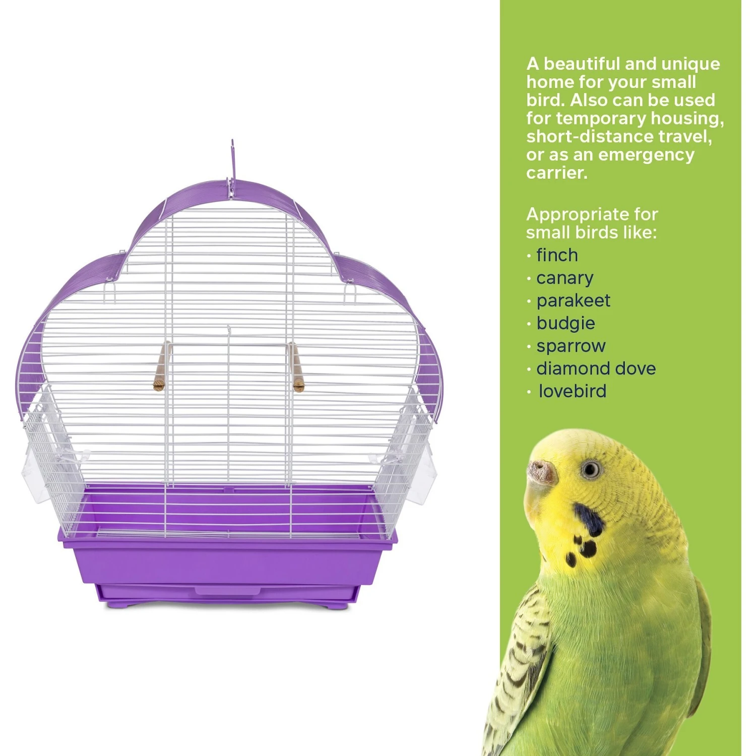Prevue Pet Products Palm Beach Scallop Roof Bird Cage 9 Prevue Pet Products Palm Beach Scallop Roof Bird Cage - Image 7