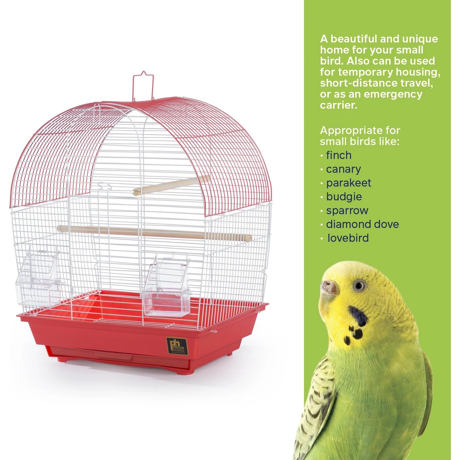 Prevue Pet Products Southbeach Dome Top Bird Cage 9 Prevue Pet Products Southbeach Dome Top Bird Cage - Image 7