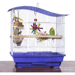 Prevue Pet Products Soho Wave Top Roof Bird Cage 13 Prevue Pet Products Soho Wave Top Roof Bird Cage -Sunny Decor Shop 333108 PT2. AC SS1800 V1634079731