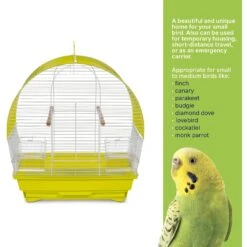 Prevue Pet Products Soho Dome Top Roof Bird Cage 17 Prevue Pet Products Soho Dome Top Roof Bird Cage -Sunny Decor Shop 333110 PT6. AC SS1800 V1634082709