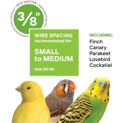 Prevue Pet Products Soho Dome Top Roof Bird Cage 19 Prevue Pet Products Soho Dome Top Roof Bird Cage -Sunny Decor Shop 333110 PT8. AC SS1800 V1634080325