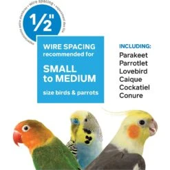 Prevue Pet Products Tall Tiel Bird Cage -Sunny Decor Shop 333115 PT8. AC SS1800 V1634084214