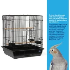 Prevue Pet Products Parrot Bird Cage -Sunny Decor Shop 333122 PT7. AC SS1800 V1634164909