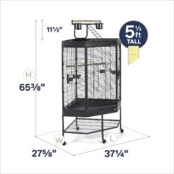 Prevue Pet Products Corner Playtop Bird Cage -Sunny Decor Shop 333128 PT1. AC SS1800 V1634159820