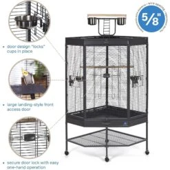 Prevue Pet Products Corner Playtop Bird Cage -Sunny Decor Shop 333128 PT7. AC SS1800 V1634163104