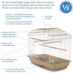 Prevue Pet Products Cockatiel Flight Bird Cage 17 Prevue Pet Products Cockatiel Flight Bird Cage -Sunny Decor Shop 333131 PT6. AC SS1800 V1634159846