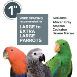 Prevue Pet Products Imperial Stainless Bird Cage -Sunny Decor Shop 333133 PT8. AC SS1800 V1634163400