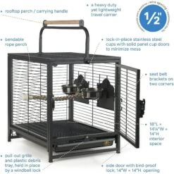 Prevue Pet Products Bird Travel Carrier -Sunny Decor Shop 333142 PT6. AC SS1800 V1634081179