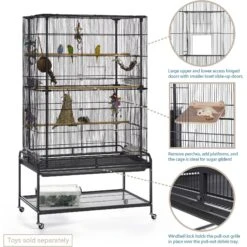 Prevue Pet Products Stand & Playtop Flight Bird Cage 18 Prevue Pet Products Stand & Playtop Flight Bird Cage -Sunny Decor Shop 333144 PT7. AC SS1800 V1634160717
