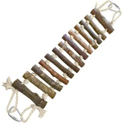 SunGrow Parakeet & Bearded Dragon Ladder Rope Bridge Bird & Reptile Toy -Sunny Decor Shop 333272 PT1. AC SS1800 V1652302296