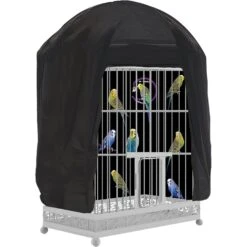 Penn-Plax Bird Cage Cover, Black